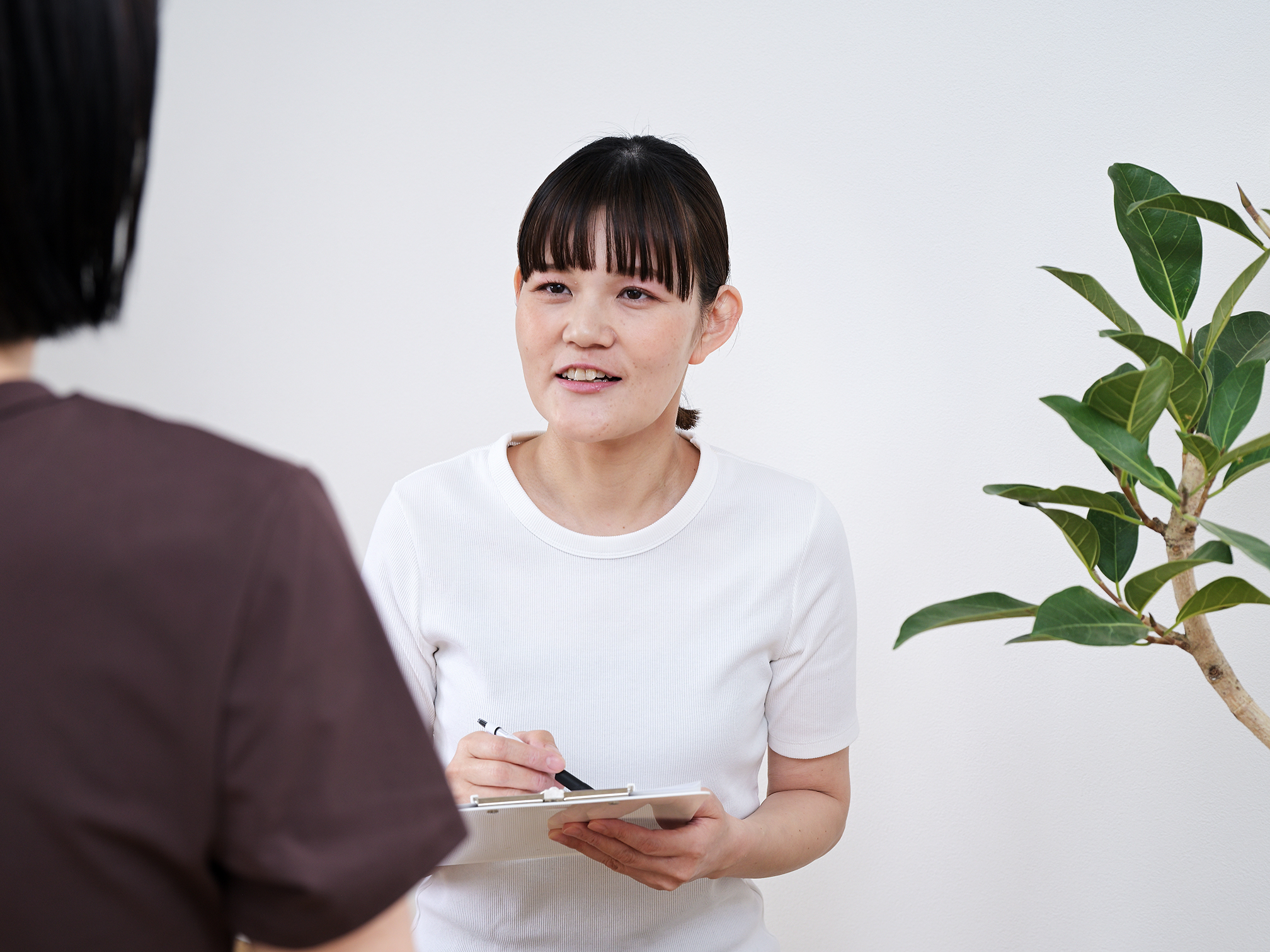 冷えのお悩みをヒアリングするカウンセリング