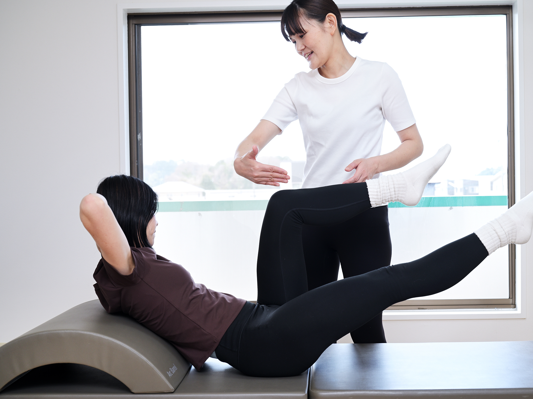 理学療法士によるストレッチ指導